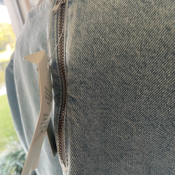 ASOS Denim Lightwash Top US Size 14/ UK 18 NWT - Picture 6 of 13